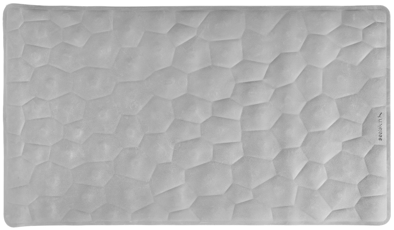 Mata antypoślizgowa do wanny i prysznica Jade szara 40x70 Sealskin