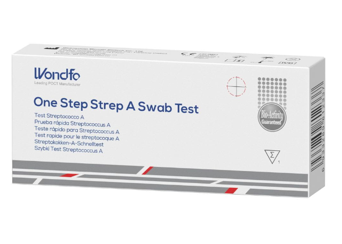 TEST STREP A Wondfo na anginę, paciorkowce, szkarlatynę