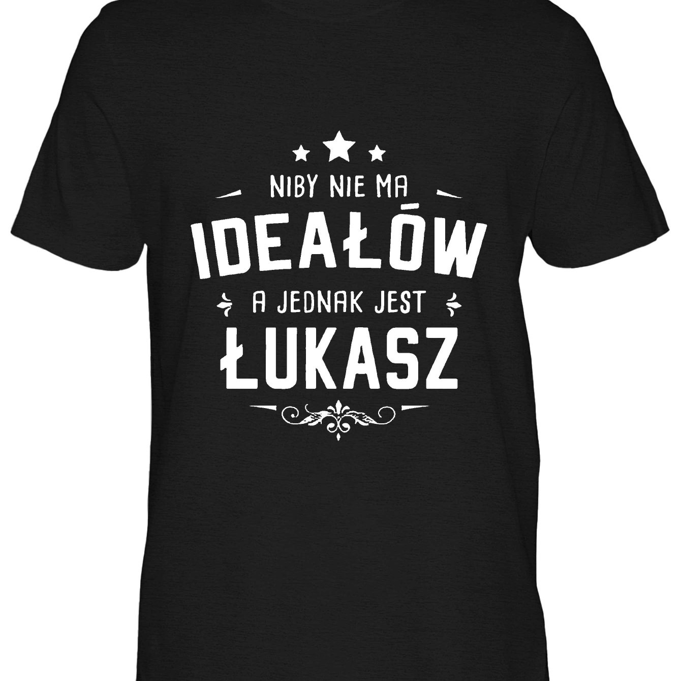 TEMU Męska koszulka z nadrukiem 