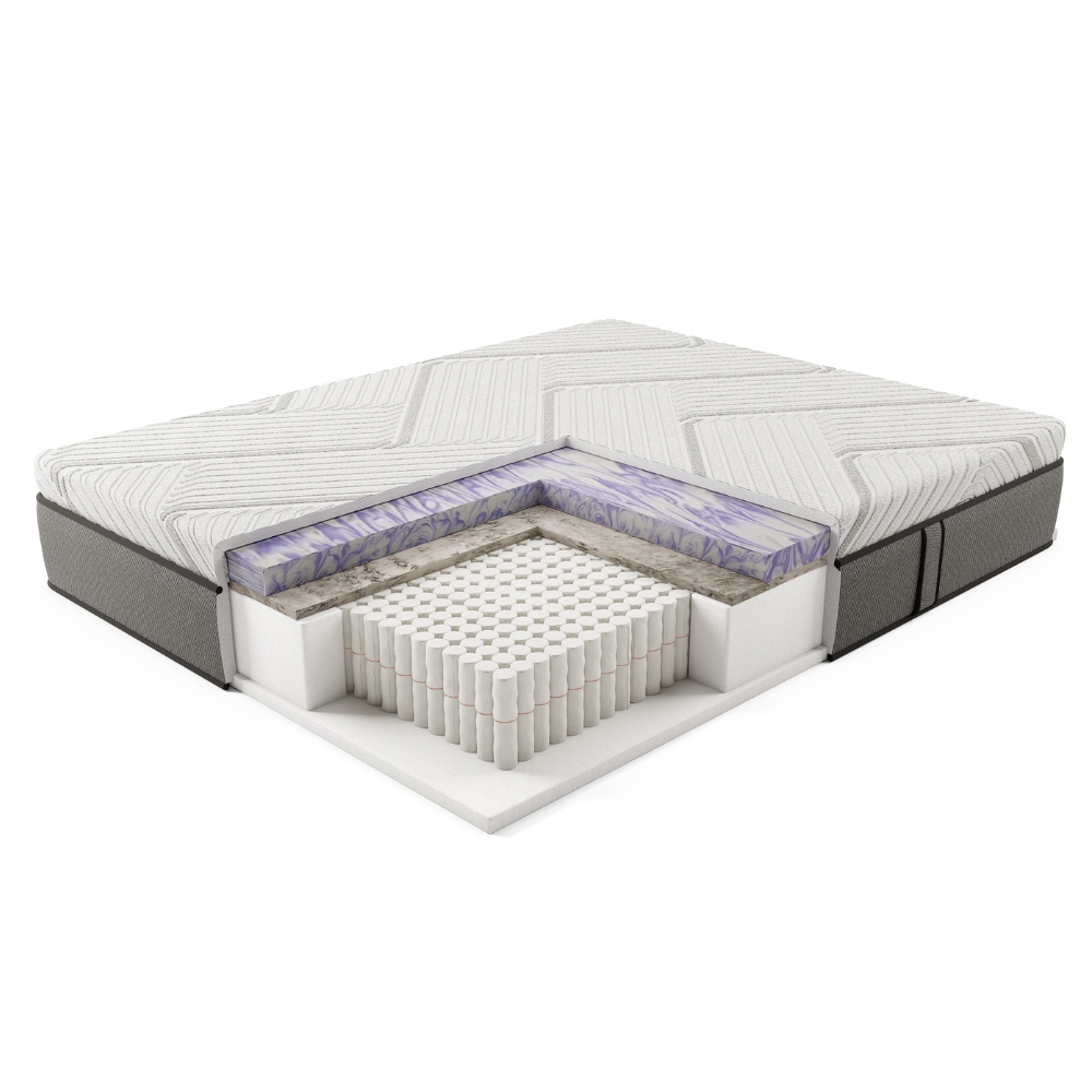 Materac DeLuxe Edition by Hilding Aida Glamour 200x200 sprężynowy twardy H4