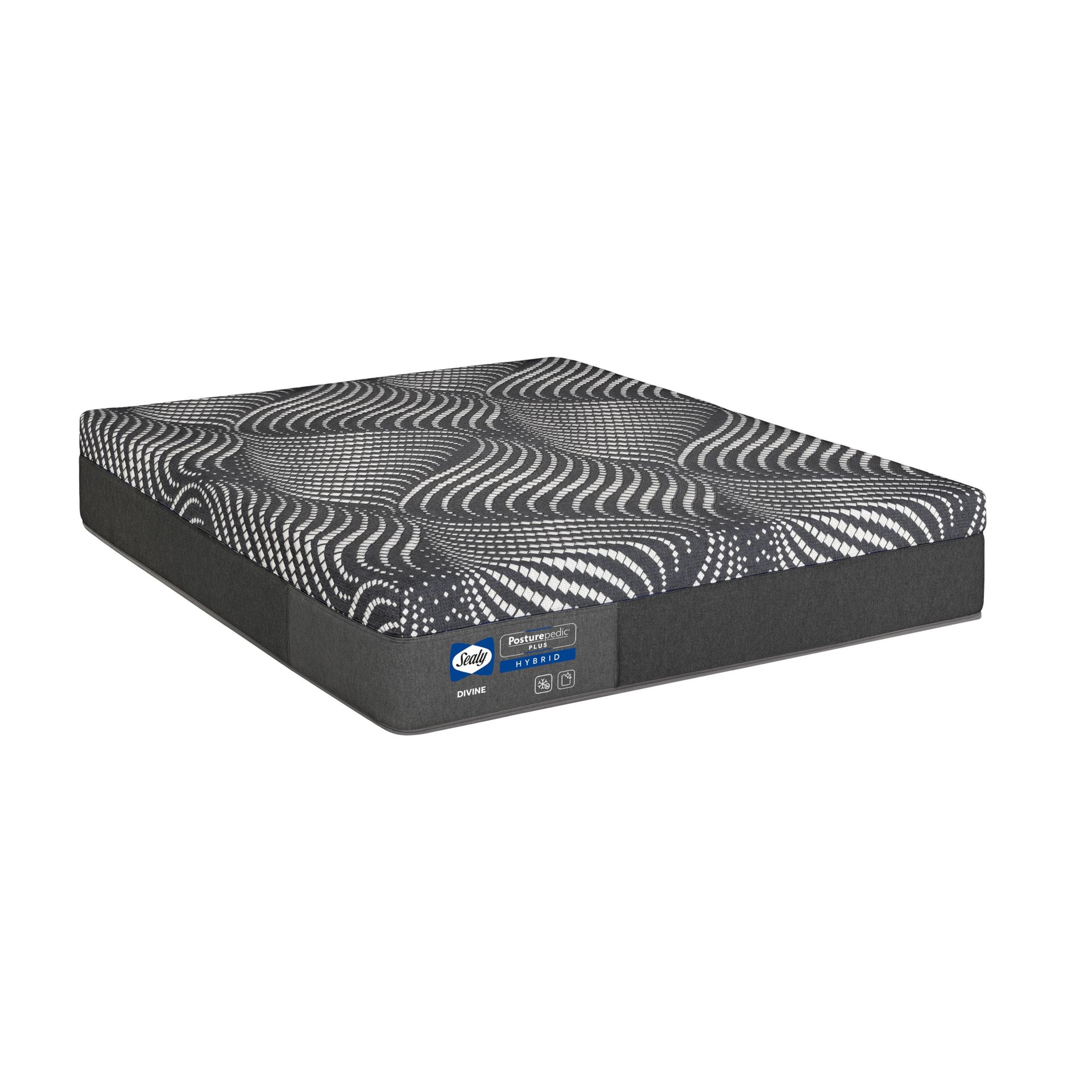 Materac Sealy Hybrid Divine 120x200x33 hybrydowy, H3 średnio twardy