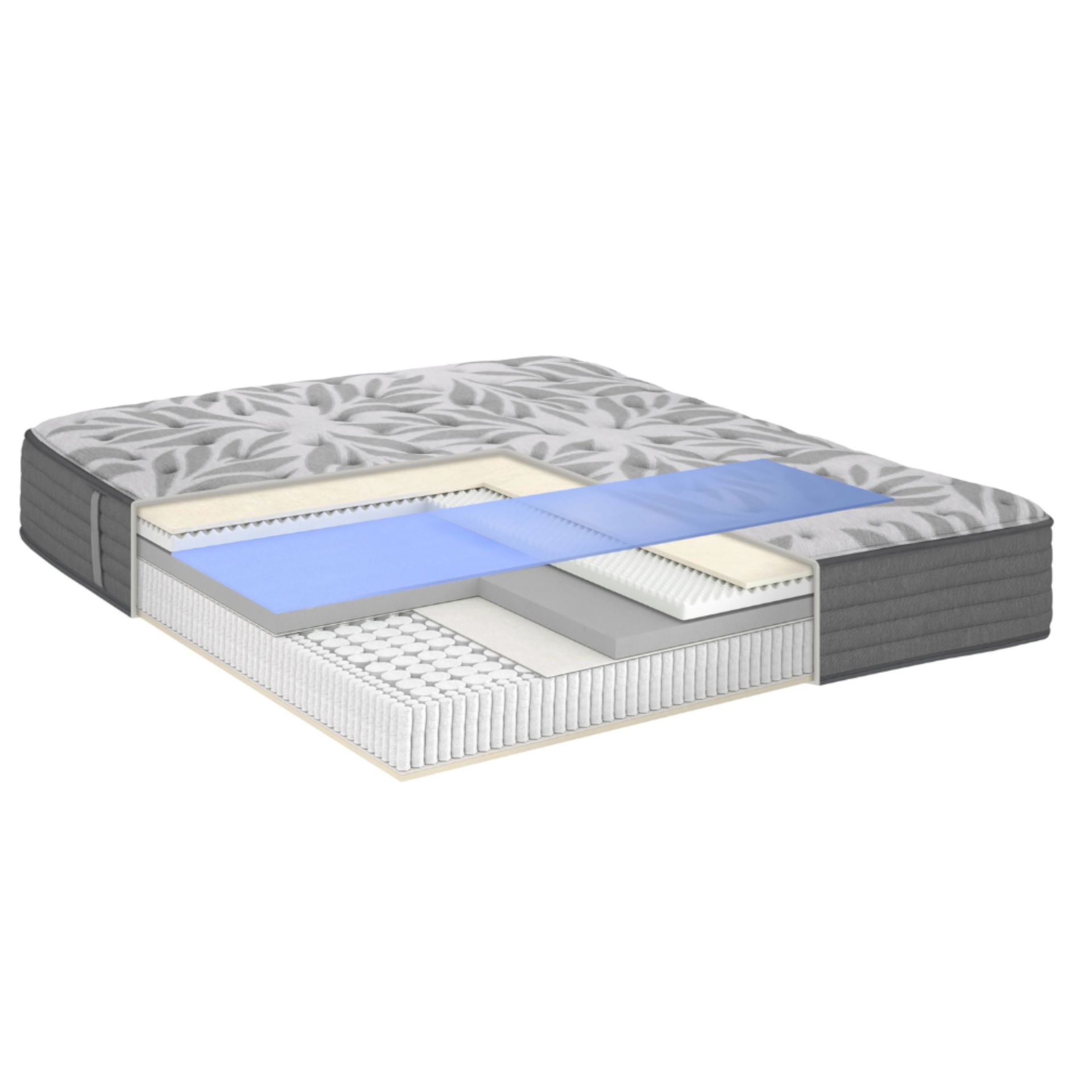 Materac Sealy Hybrid Grace Firm 200x200x30 hybrydowy, twardy H4