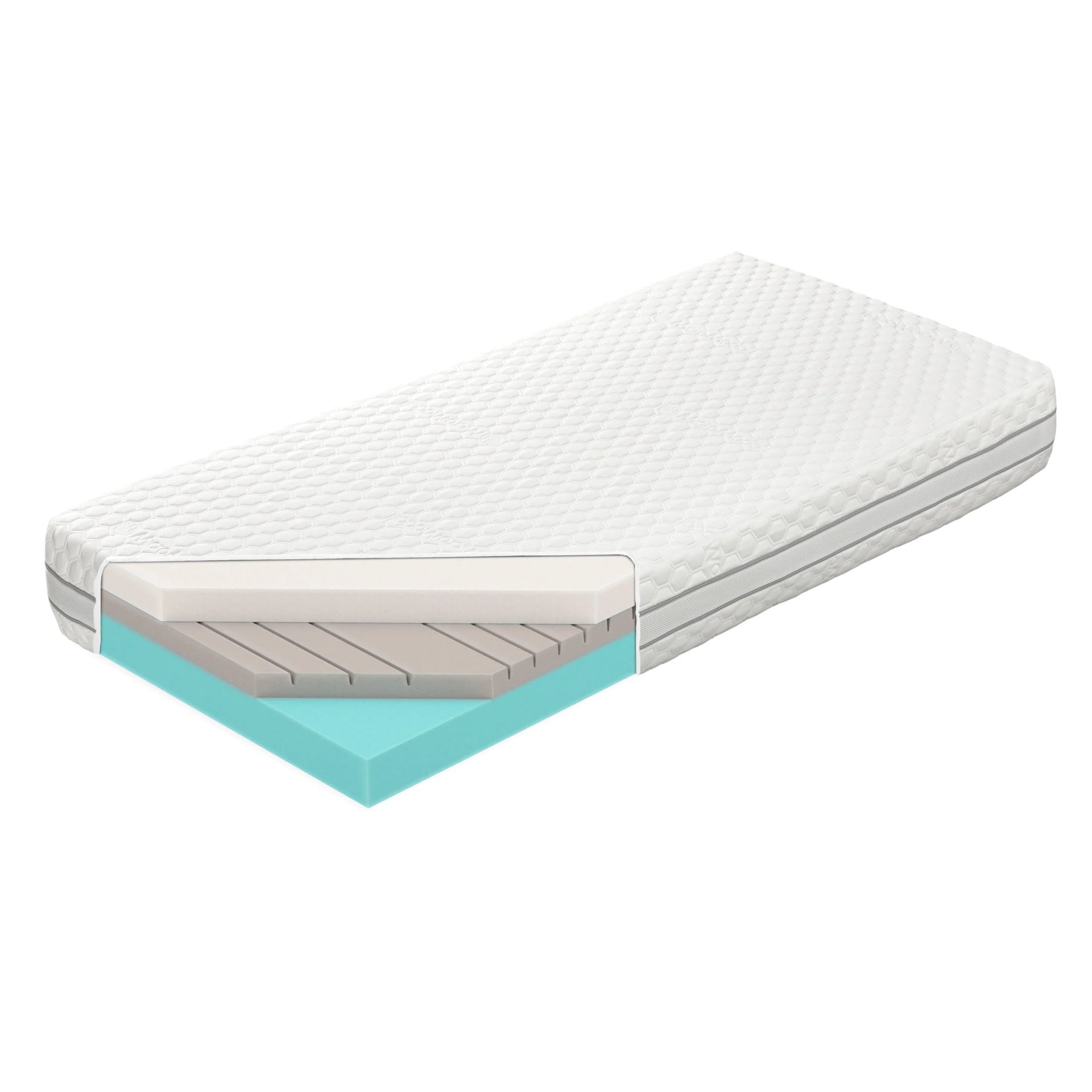 Materac Senpo Barcelona 140x200 piankowy, średnio twardy H3