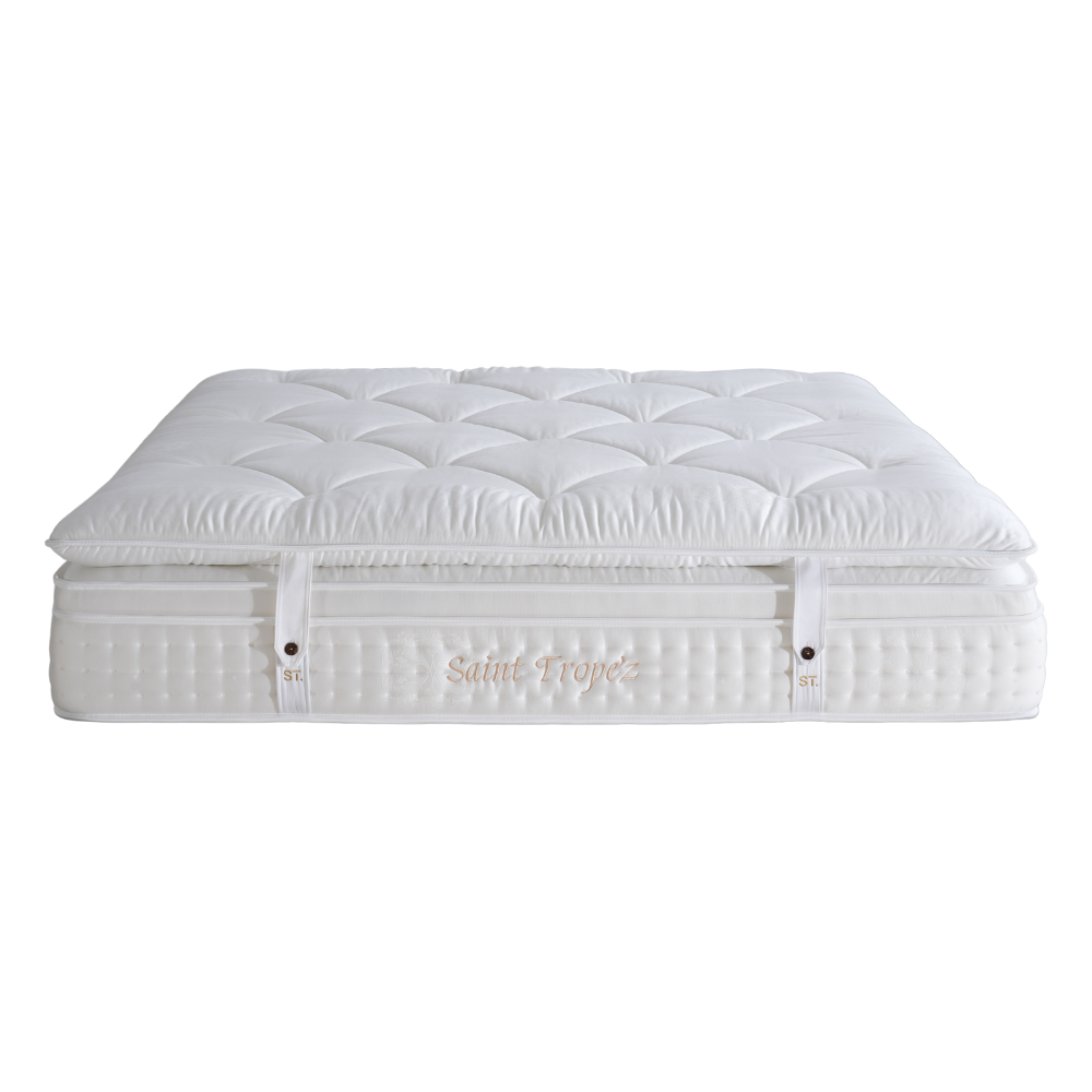 Materac Zikssen St. Tropez 180x200 materac hybrydowy, sprężyny kieszeniowe, średnio-twardy, 180x200 cm, antyalergiczne właściwości