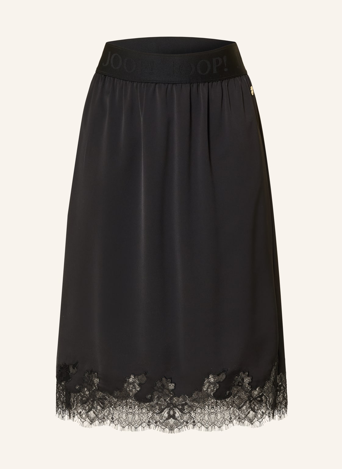 Joop! Spódnica Sami Z Koronką schwarz