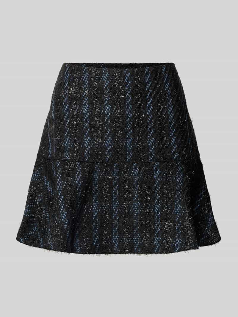 Spódnica mini z wszytym zamkiem błyskawicznym model ‘ANDIE’