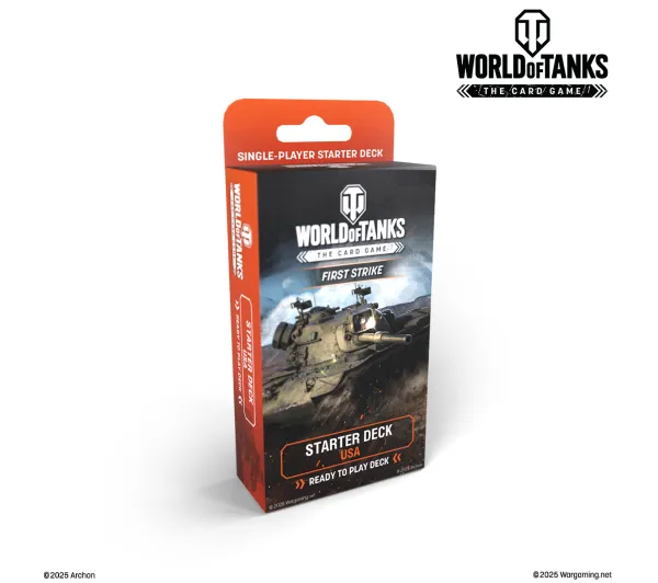 Karty do gry World of Tanks: The Card Game Starter Deck USA First Strike