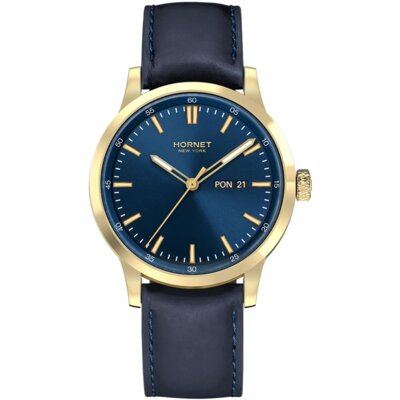 Zegarek HORNET Serena NFC 40mm Złoto-granatowy
