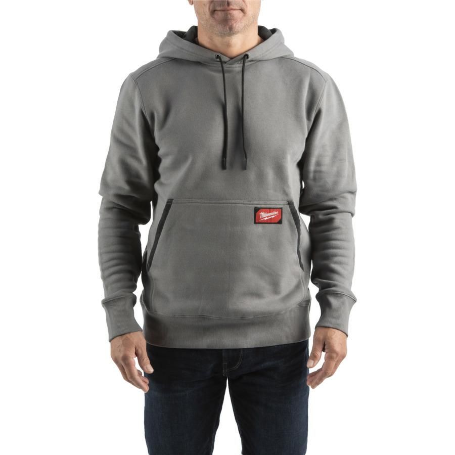Milwaukee Bluza z kapturem szara xl