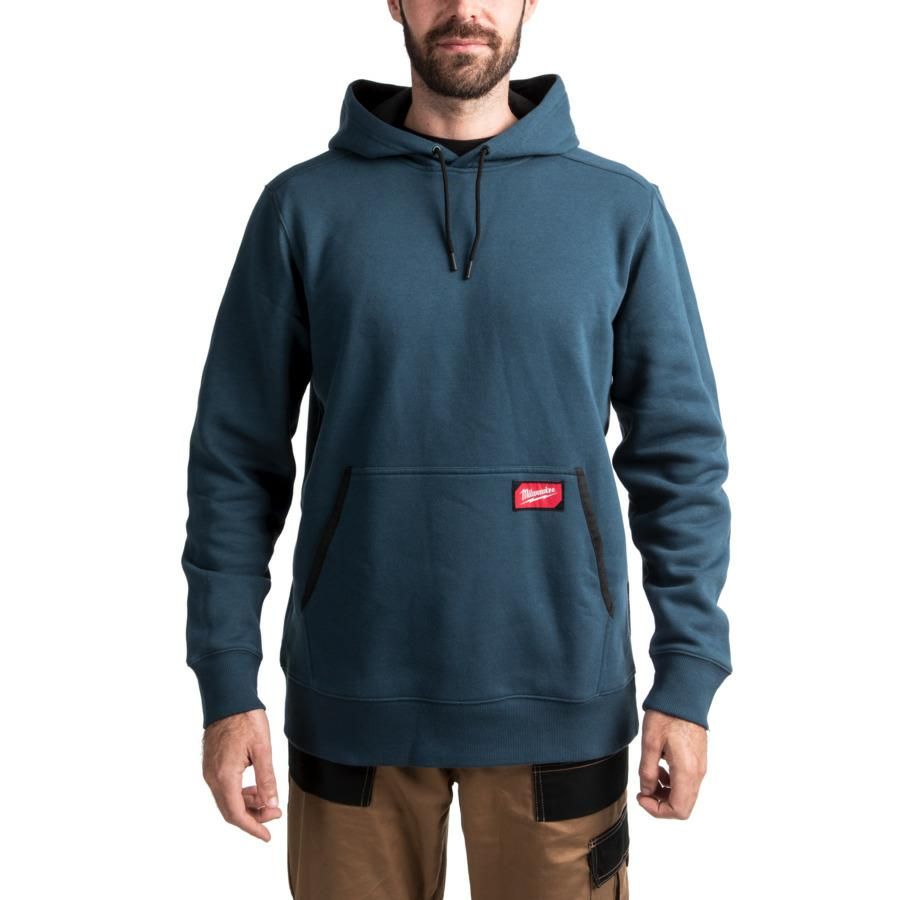 Milwaukee Bluza z kapturem niebieska xl