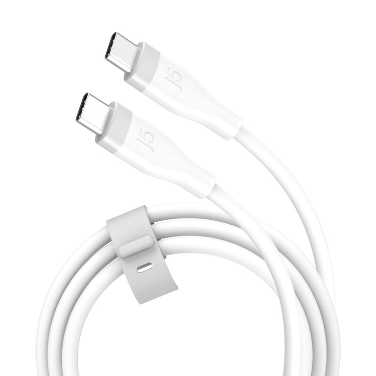 j5create USB-C® 60W Przewód do szybkiego ładowania z płynnego silikonu JUCX17W-N