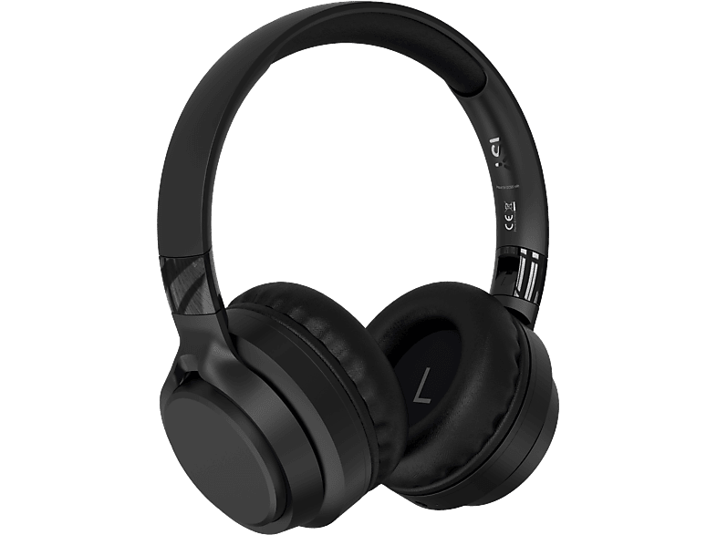 ISY Słuchawki bezprzewodowe IBH-2400-BK Bluetooth Nauszne Czarny