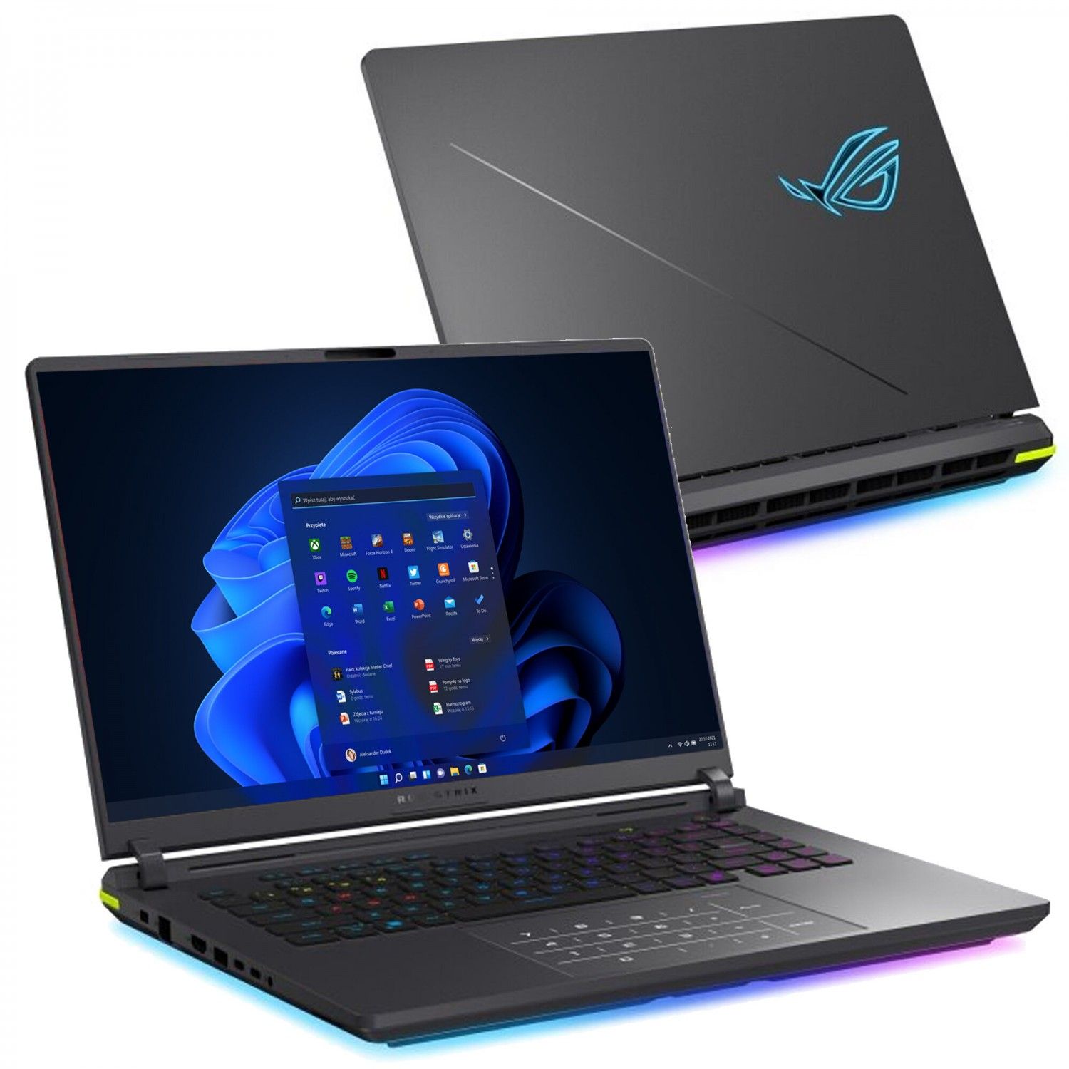 ASUS ROG Strix G16 G615LR-U7161W - Ultra 7-255HX 16''-240Hz 2.5K 16GB 1TB Win11H RTX5070Ti 90NR0LR1-M00570