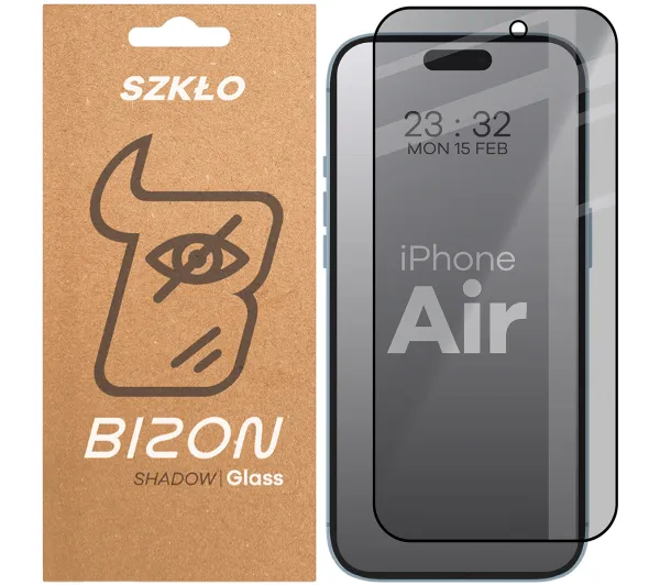 Bizon prywatyzujące pełne Edge Shadow do iPhone Air