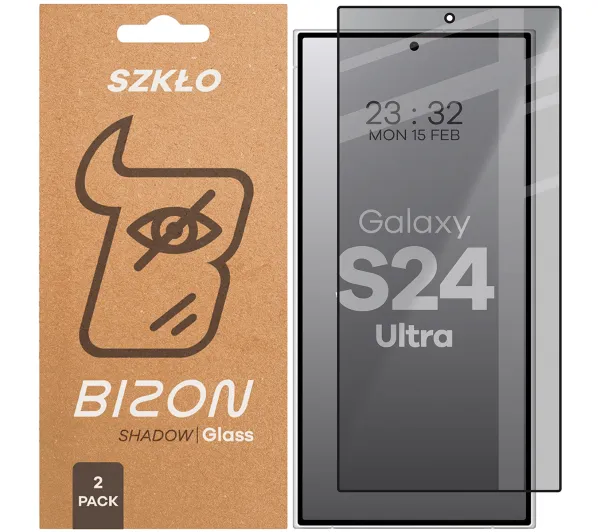 Bizon prywatyzujące pełne Edge Shadow Suo do Samsung Galaxy S24 Ultra