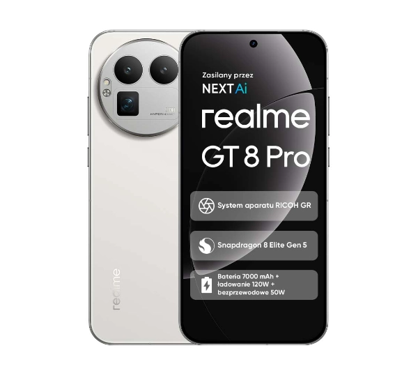 Realme GT 8 Pro 12/256GB Biały
