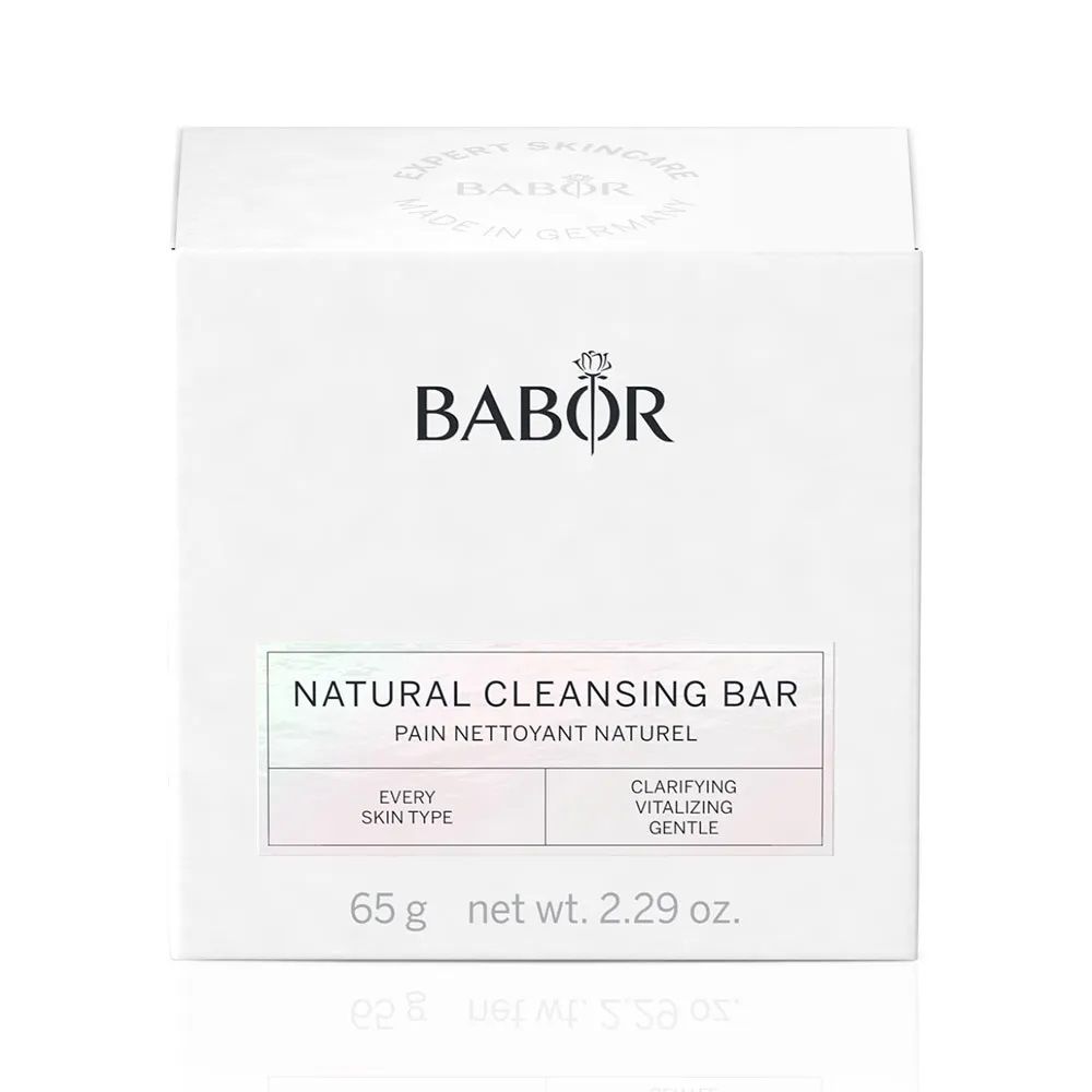 BABOR Natural Cleansing Bar With Box mydło w kostce 65g
