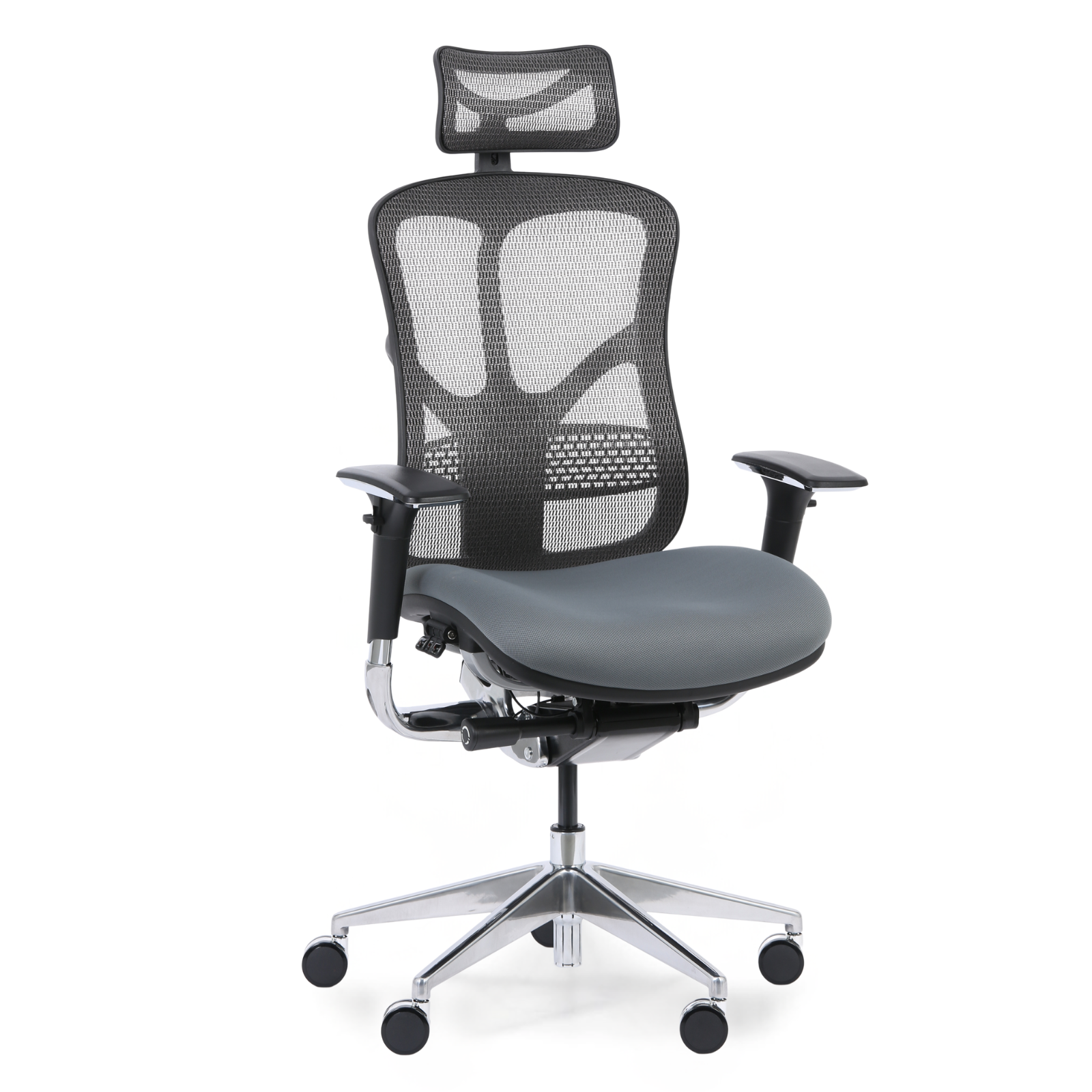 Uniwersalne krzesło WINSTON AB, szary