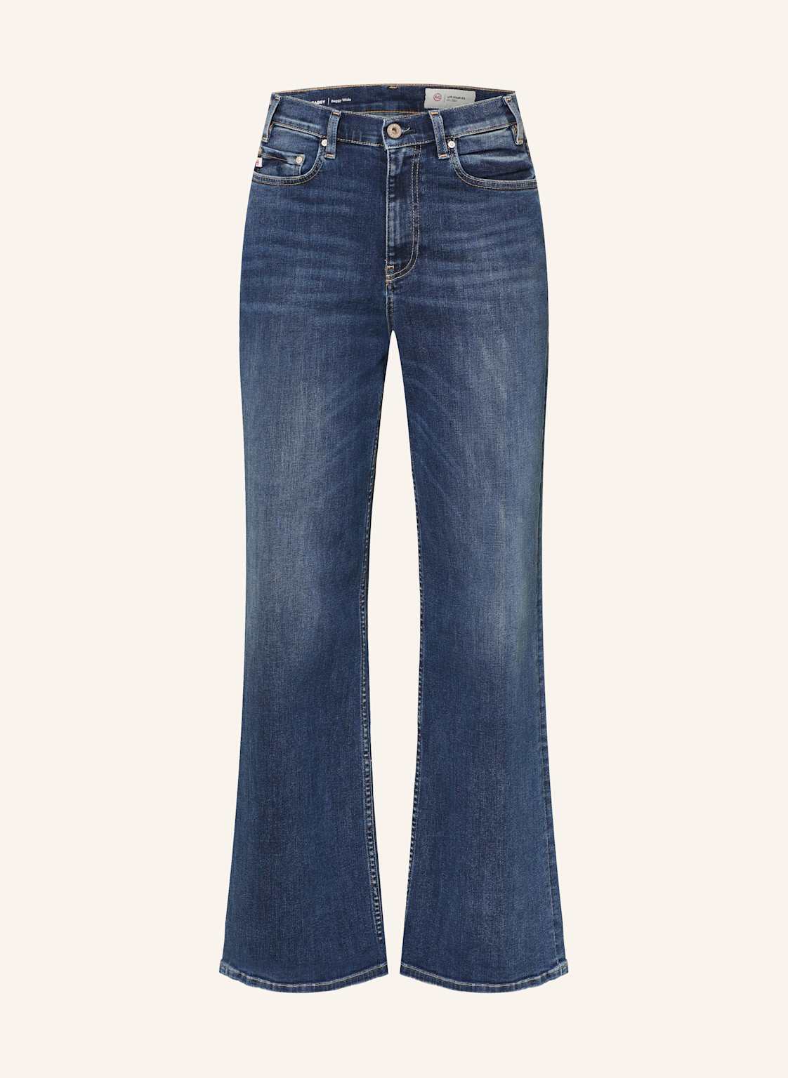 Ag Jeans Dżinsy Z Szerokimi Nogawkami New Baggy blau
