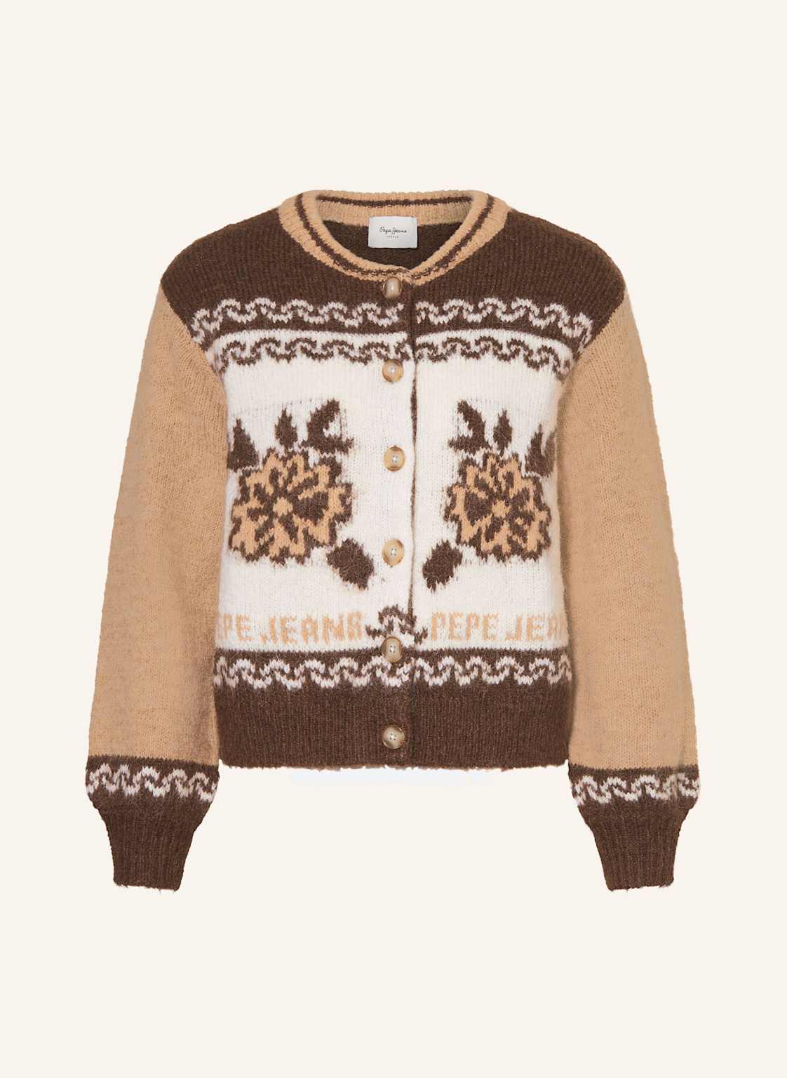 Pepe Jeans Kardigan Centa weiss