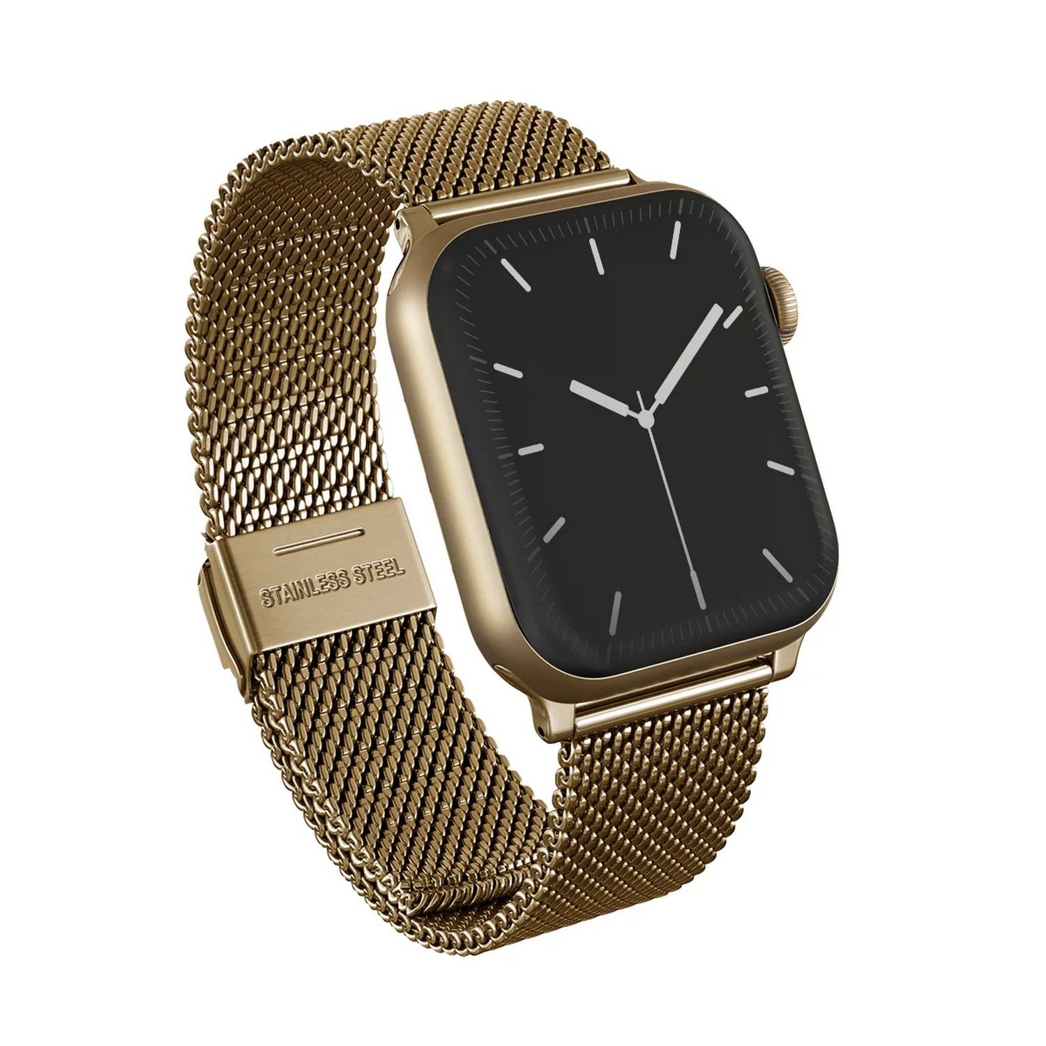 BURGA Metal Mesh Elegance do Apple Watch 42/44 mm gold
