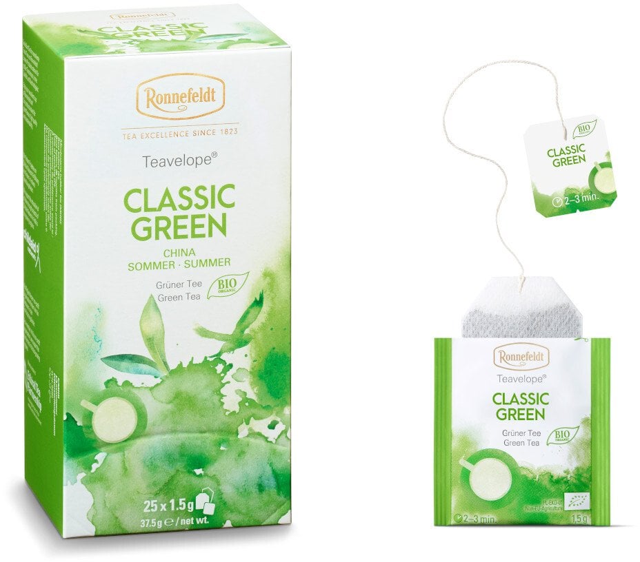 Zielona herbata Ronnefeldt Teavelope Classic Green 25x1,5g