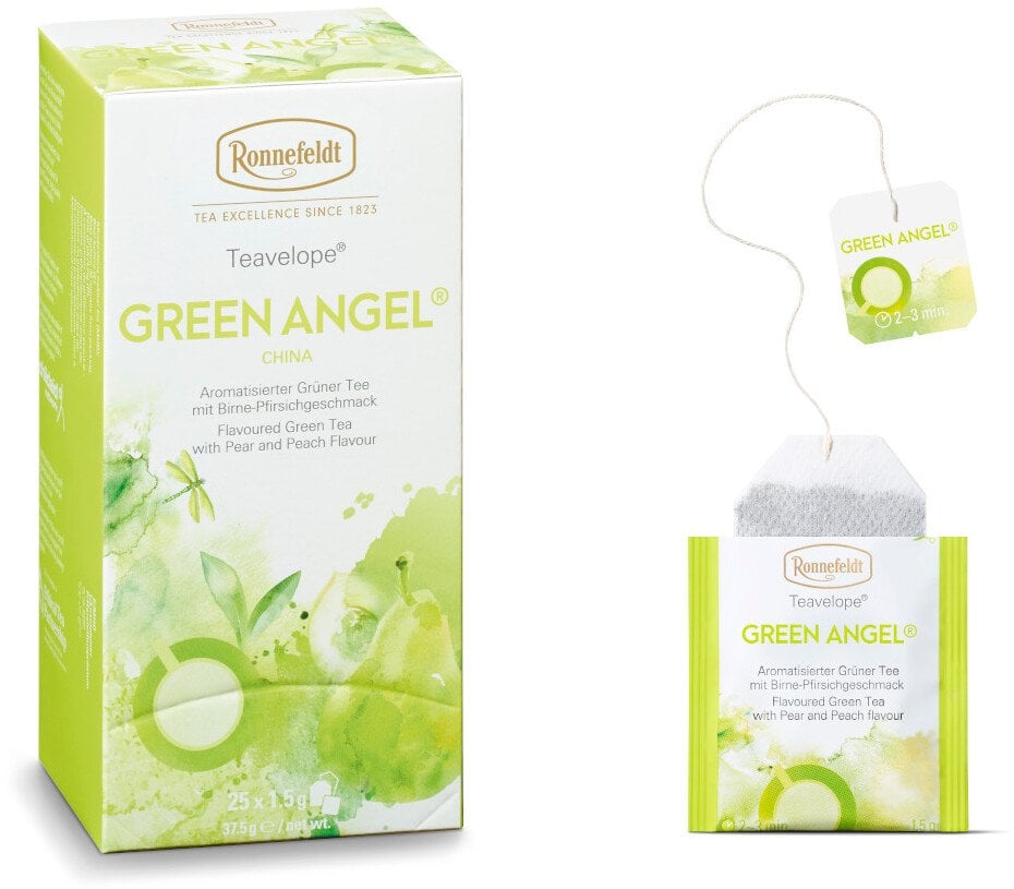 Zielona herbata Ronnefeldt Teavelope Green Angel 25x1,5g