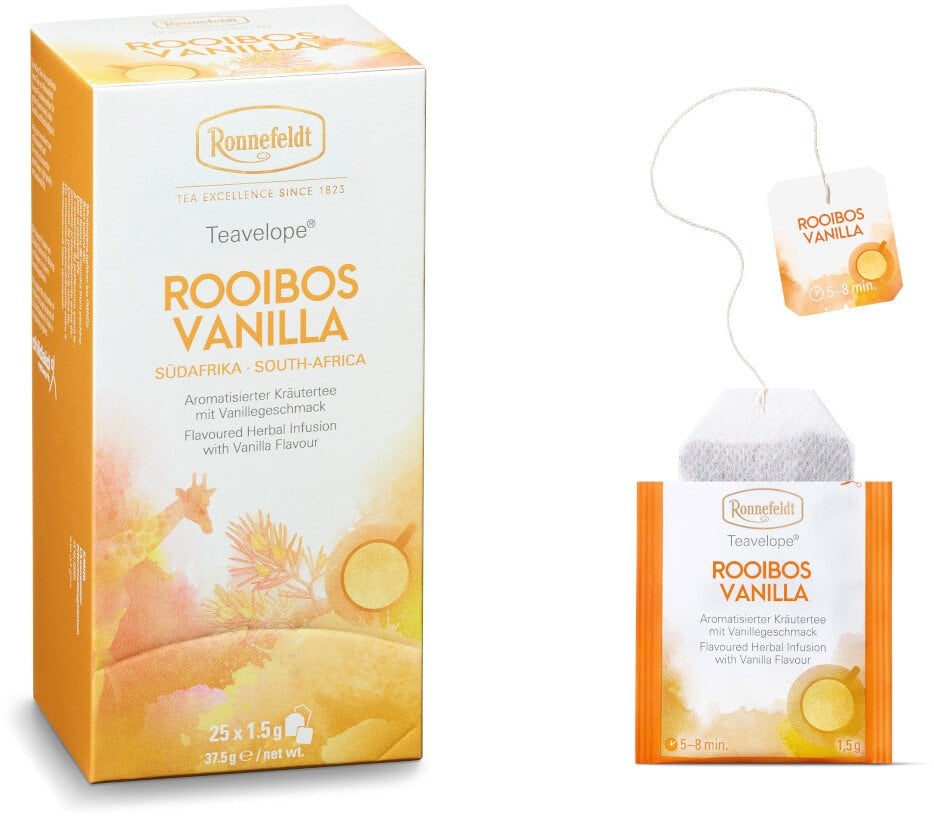 Ziołowa herbata Ronnefeldt Teavelope Rooibos Vanilla 25x1,5g