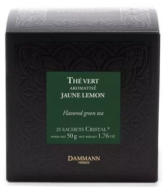 Herbata zielona Dammann Jaune Lemon 25 saszetek