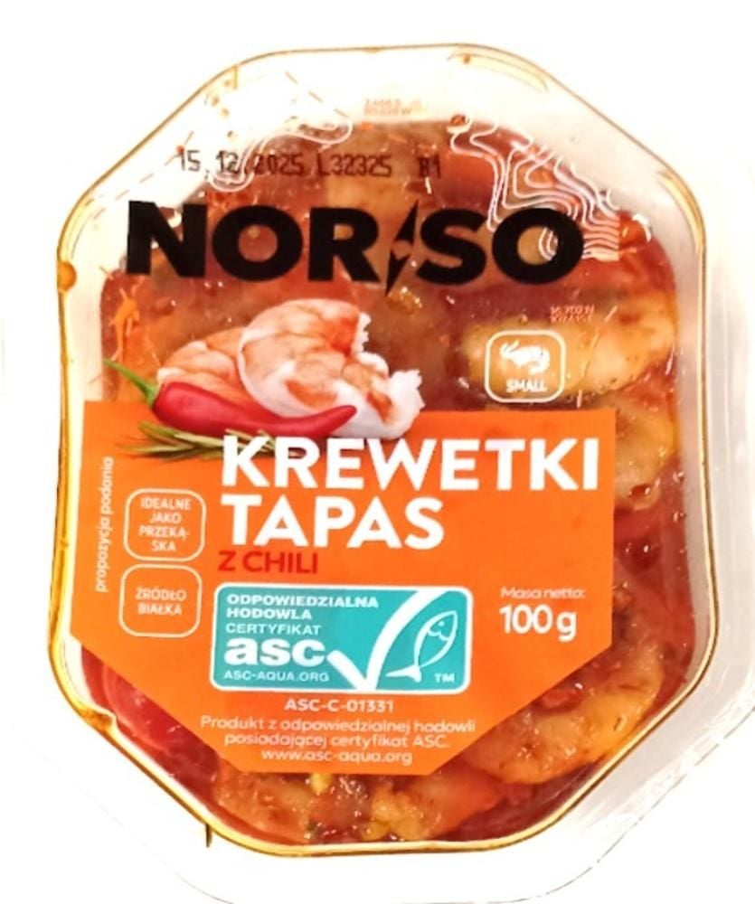 KREWETKI TAPAS Z CHILI 100 g