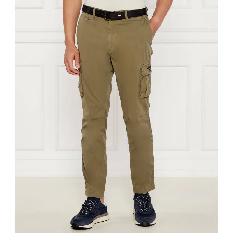 Aeronautica Militare Spodnie cargo Slim Fit