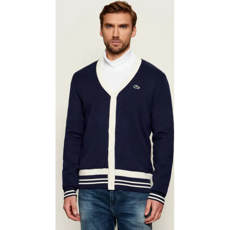 Lacoste Kardigan | Regular Fit | z dodatkiem wełny