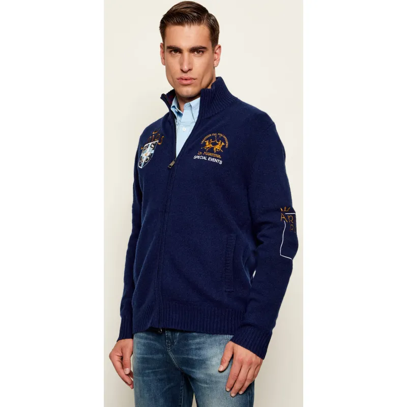 La Martina Wełniany sweter | Regular Fit