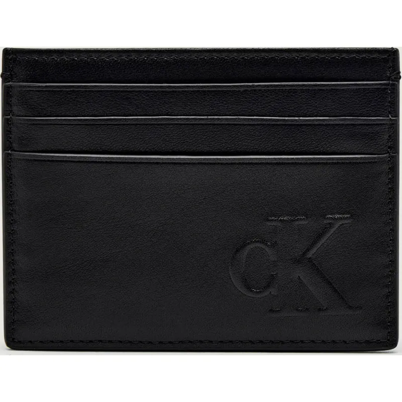 Calvin Klein Skórzane etui na karty