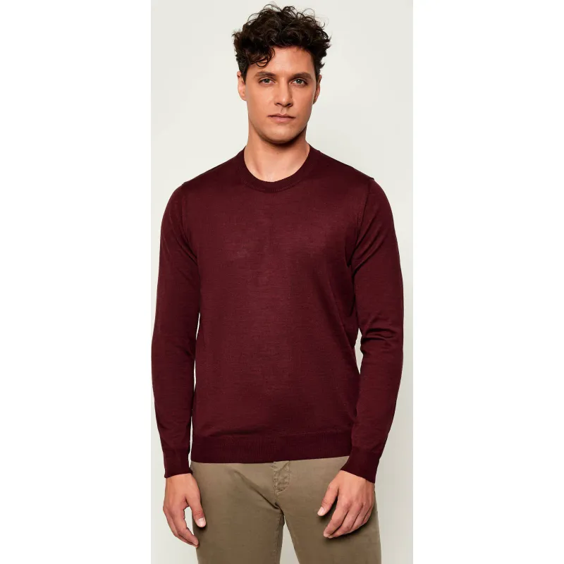 Oscar Jacobson Wełniany sweter Miguel | Regular Fit