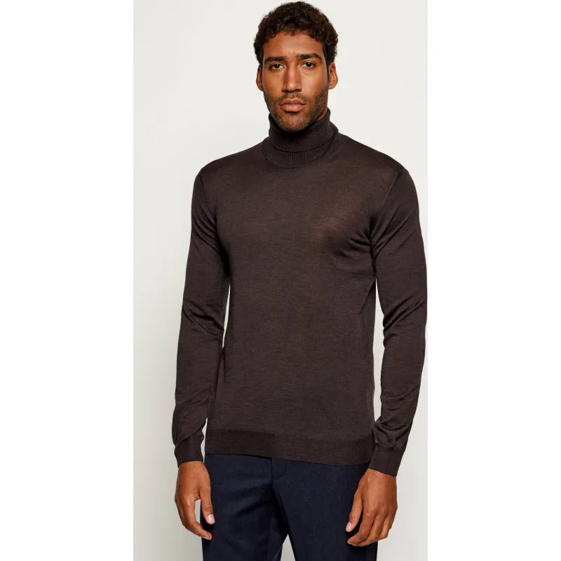 Oscar Jacobson Wełniany golf Marcel | Regular Fit