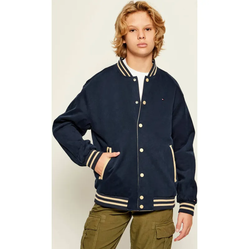 Tommy Hilfiger Dwustronna kurtka bomber | Relaxed fit