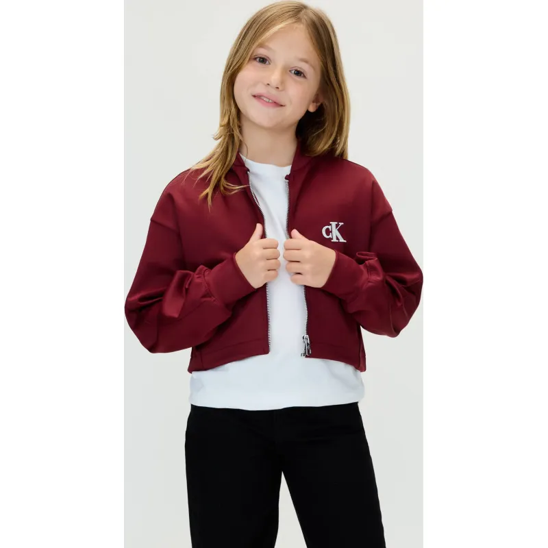 Calvin Klein Jeans Kurtka bomber | Cropped Fit