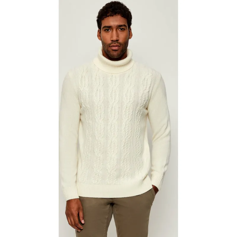 Oscar Jacobson Golf Steven | Regular Fit | z dodatkiem wełny i kaszmiru