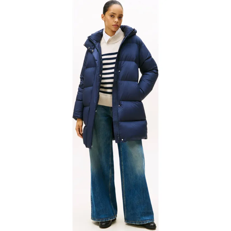 Tommy Hilfiger Puchowy płaszcz