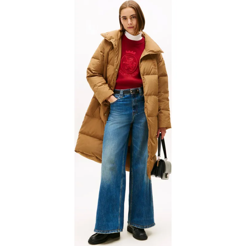 Tommy Hilfiger Puchowy płaszcz