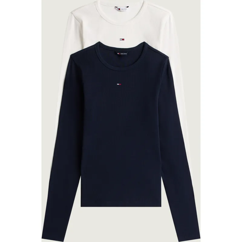 Tommy Jeans Bluzka 2-pack | Slim Fit