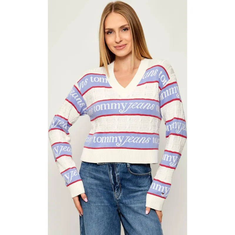 Tommy Jeans Sweter | Cropped Fit
