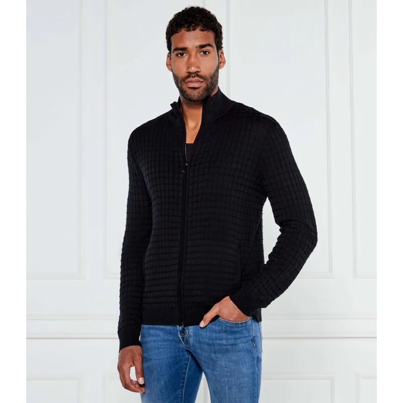 Emporio Armani Sweter | Regular Fit | z dodatkiem wełny