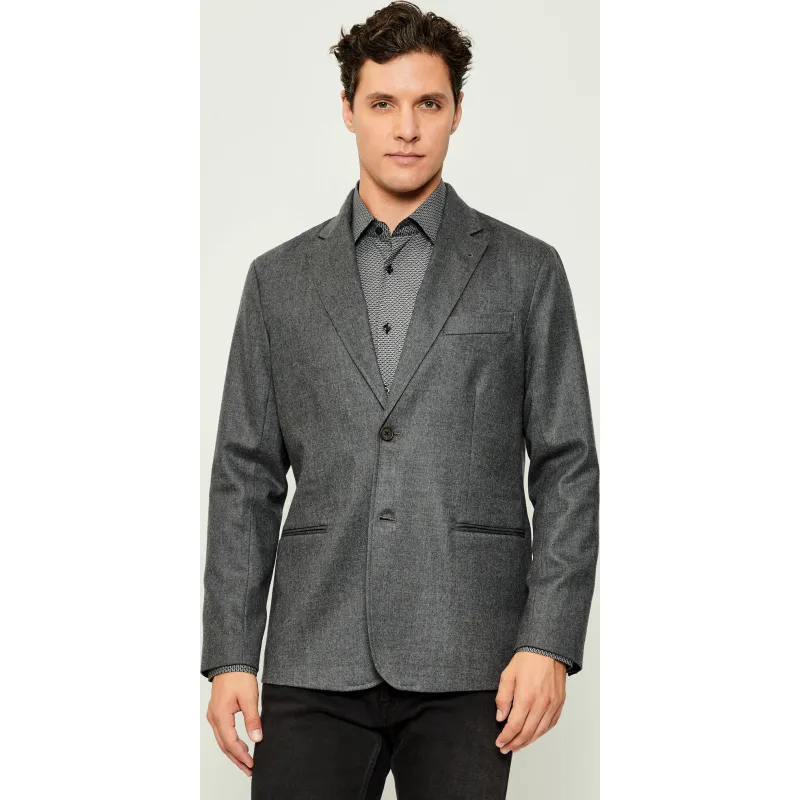 Emporio Armani Wełniana marynarka | Regular Fit