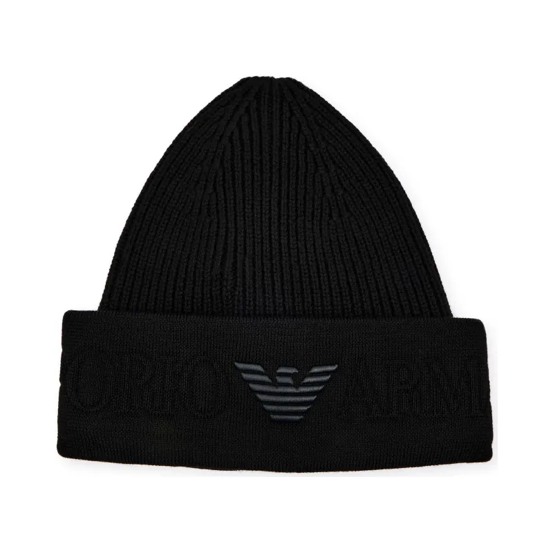 Emporio Armani Wełniana czapka