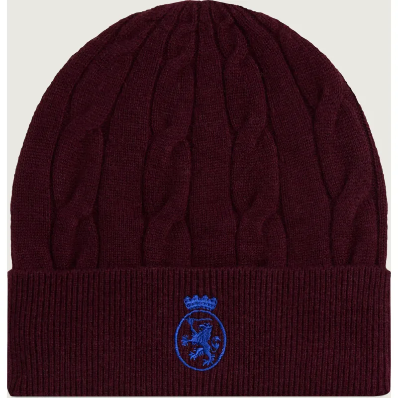 Tommy Hilfiger Wełniana czapka CREST