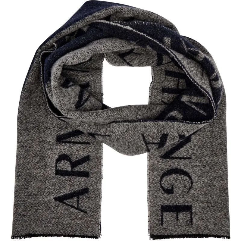 Armani Exchange Wełniany szal