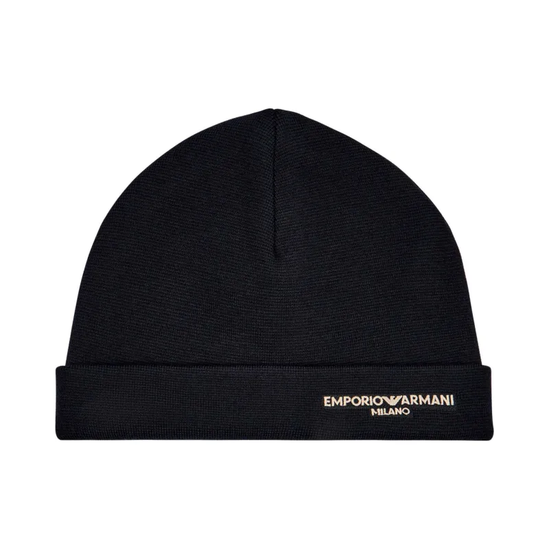 Emporio Armani Wełniana czapka