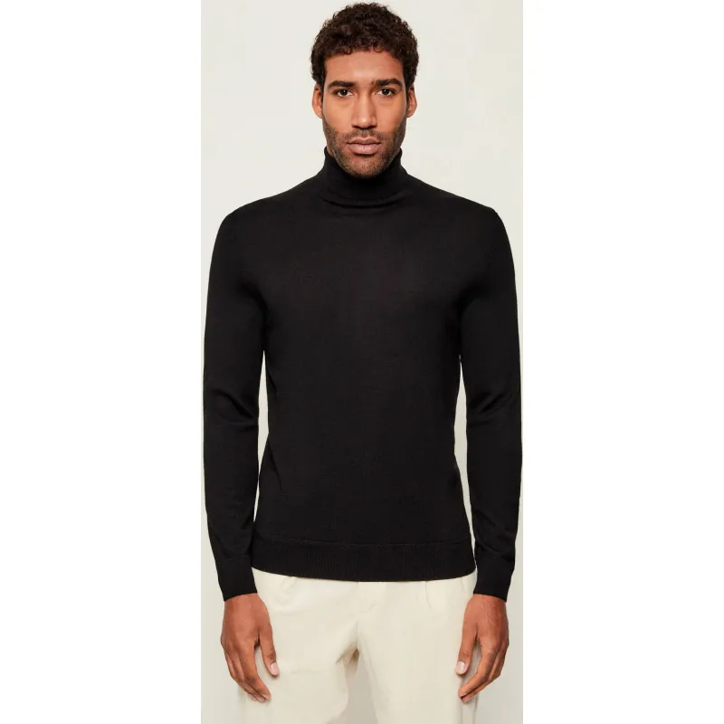 van Laack Wełniany golf vL-Saini-F | Slim Fit